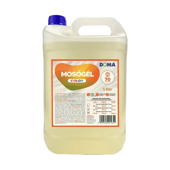 Doma mosógél koncentrátum színes ruhákhoz, 5 liter